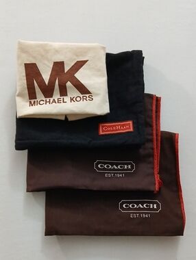 Dust Bag Set Coach, Michael Kors, Cole Haan